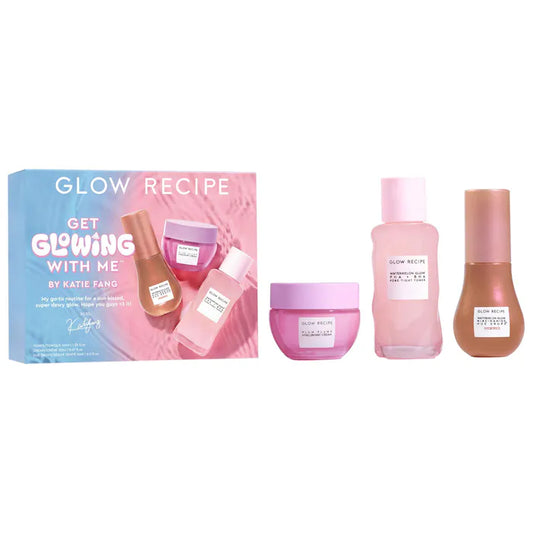 GLOW RECIPE-Get Glowing With Me™ Kit by Katie Fang with Hue Drops Tinted Serum