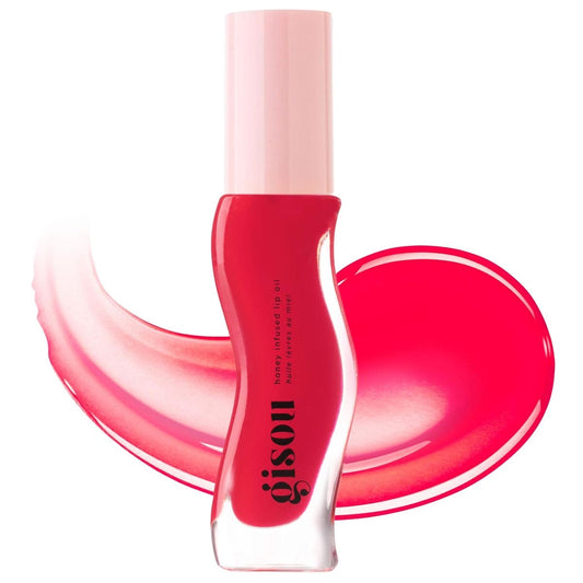 HONEY INFUSED HYDRATING LIP OIL/ STRAWBERRY SORBET-GISOU.